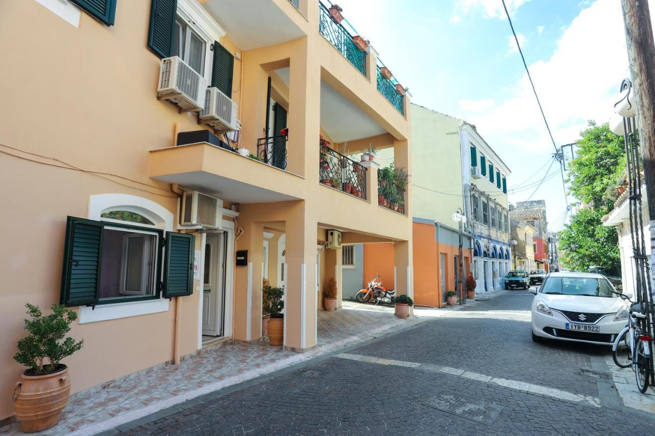 Joy New Port Studio Corfu Town Bagian luar foto
